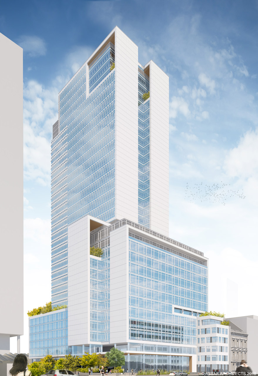 ATENOR Projet Realex Bruxelles Vue Rue De La Loi